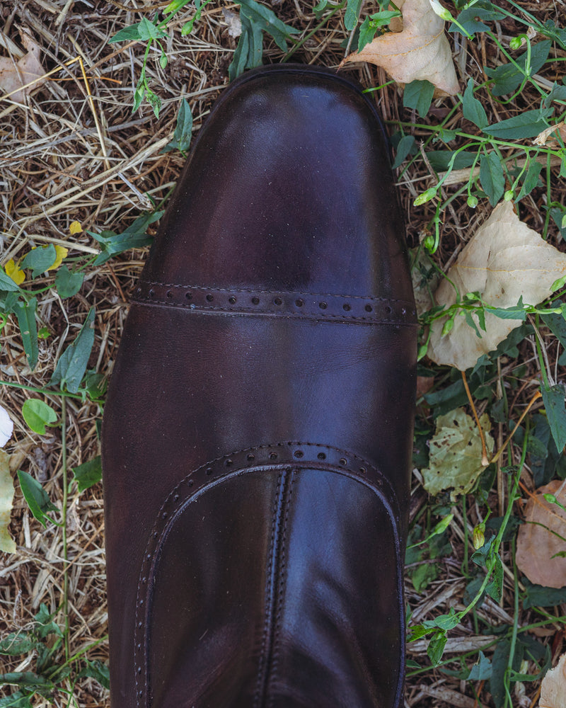 33202<br>Brown standard riding boots [35 - 39]