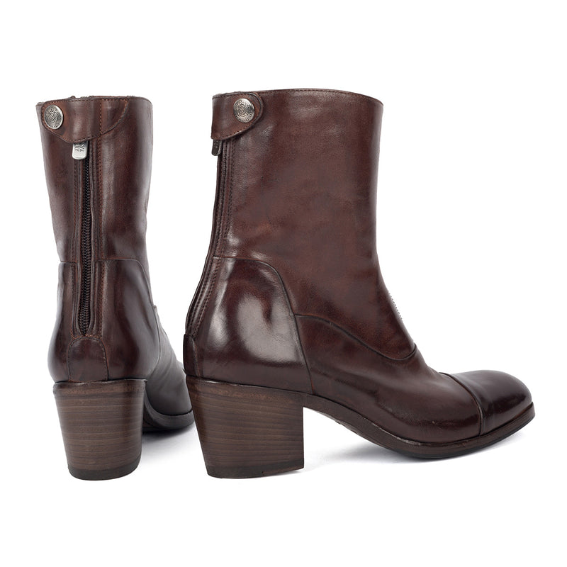 ISABEL 14004<br>Tobacco Ankle Boots