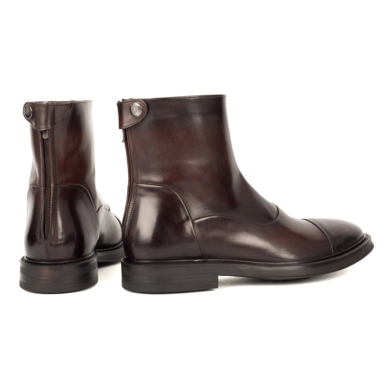 IVAN 10033<br>Mogano Ankle Boots