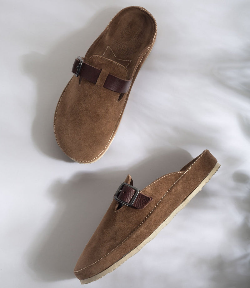 HEIDI 88017<br>Suede sabot