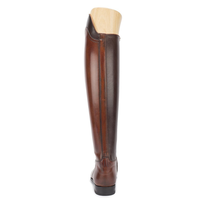 DRESSAGE, Dressage Standard riding boots in brown , vista 2