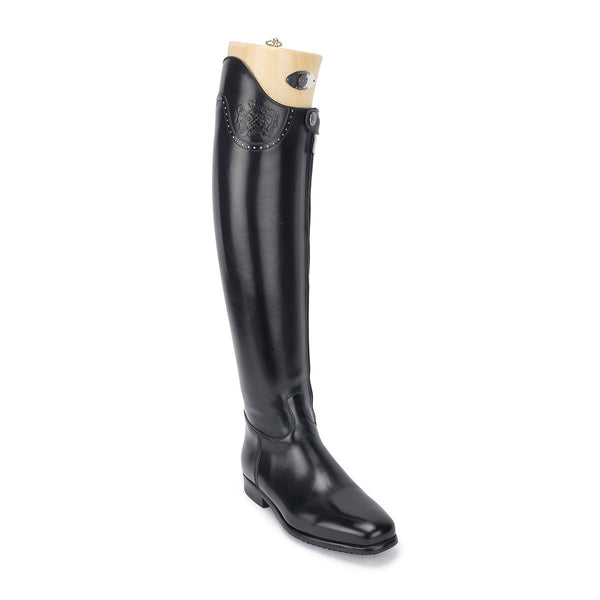 DRESSAGE, Dressage Standard riding boots with crystals, vista 3