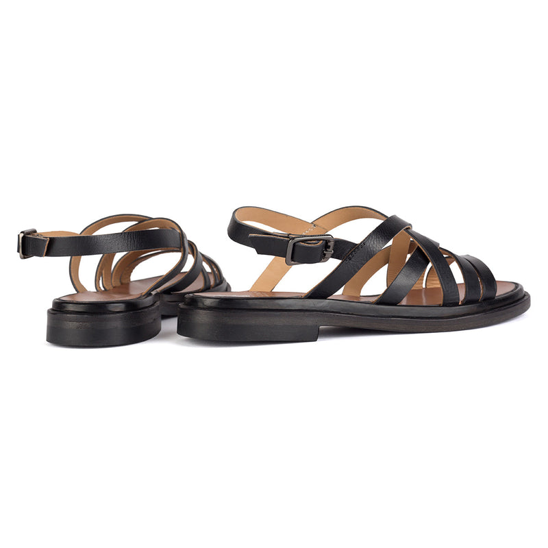 DUNIA 80017 <br> Black sandals