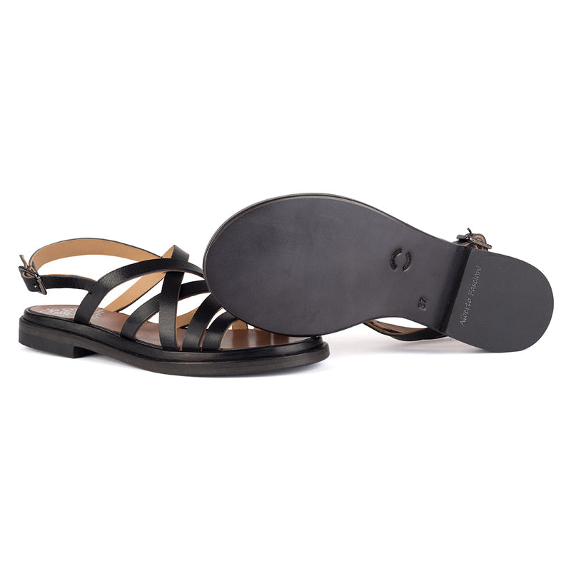 DUNIA 80017 <br> Black sandals