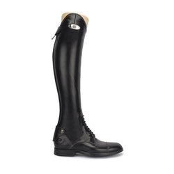 LEONARDO<br>Standard riding boot in black calfskin [40 - 45]