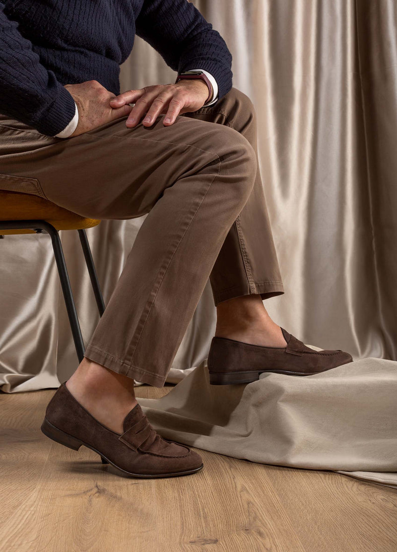 BRIAN 61011<br>Espresso loafers