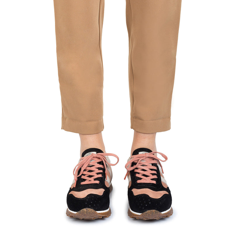 SPORT 6501<br>Limestone & mauve sneakers