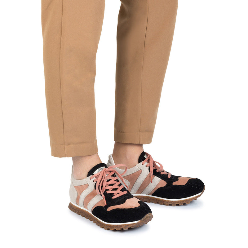SPORT 6501<br>Limestone & mauve sneakers